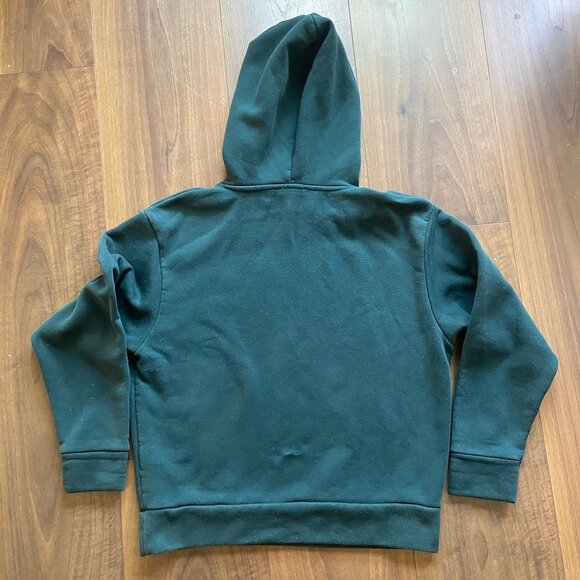 Zara Forest Green Embroidered Beverly Hills Hoodie - Size S - Picture 5 of 5
